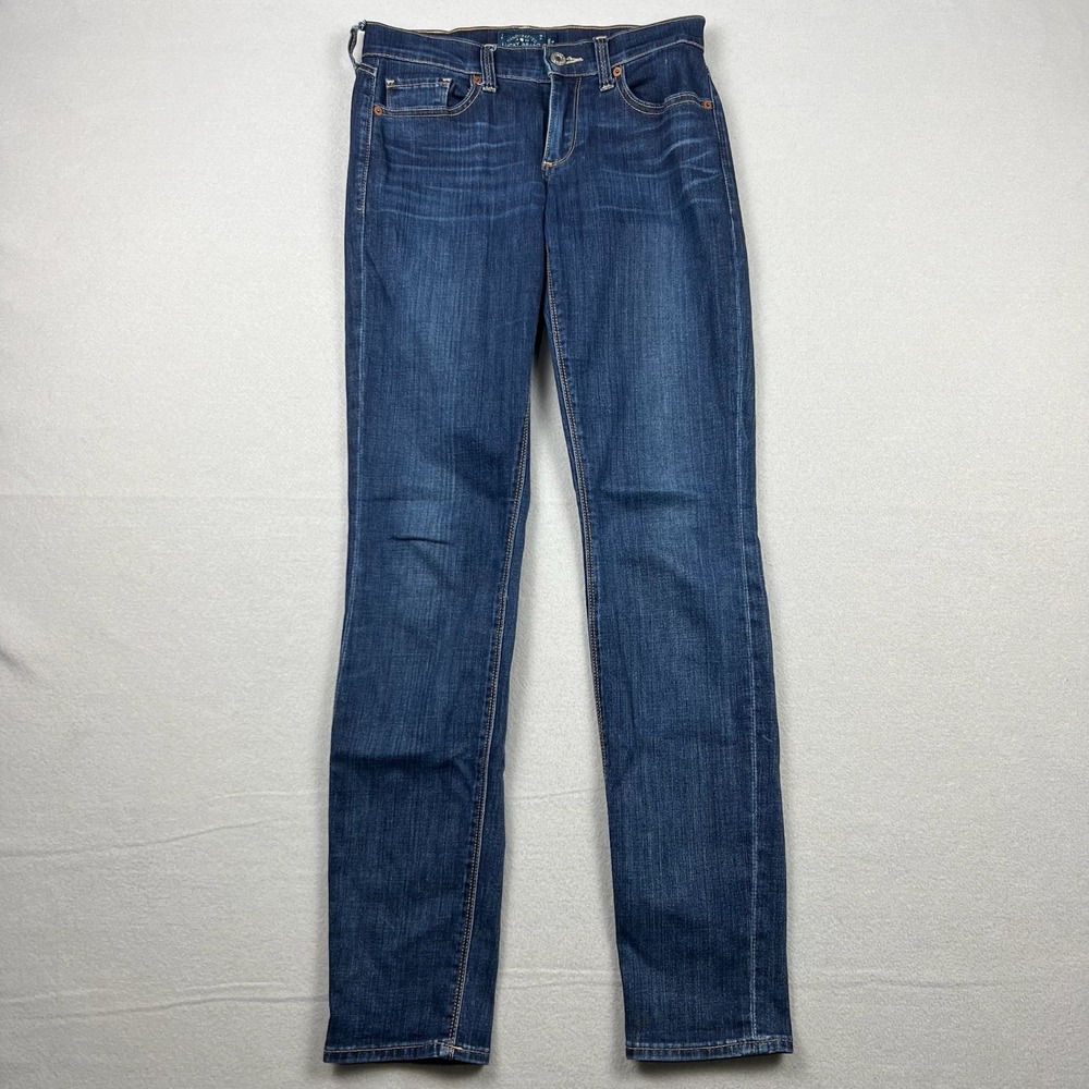 Lucky Brand Women's Size 2/26‎ Blue Sofia Skinny Dark Wash Denim Jeans 7W13288
